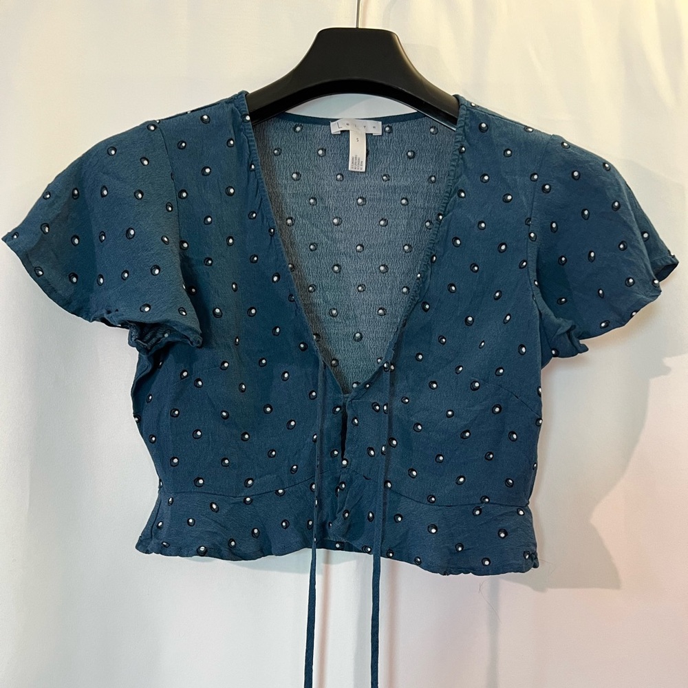 Leith top front crop top